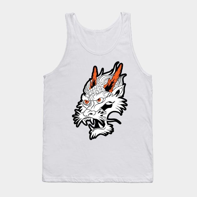 dragon Tank Top by nehemialeo